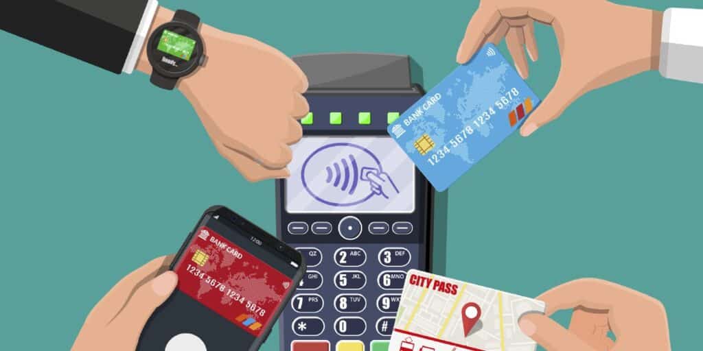 contactless payment graphics